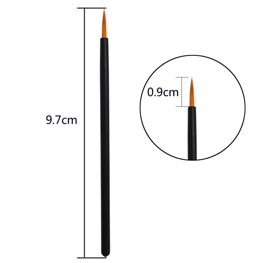 Makeup Brush Set - 100 Pincéis Descartáveis para Delineador com