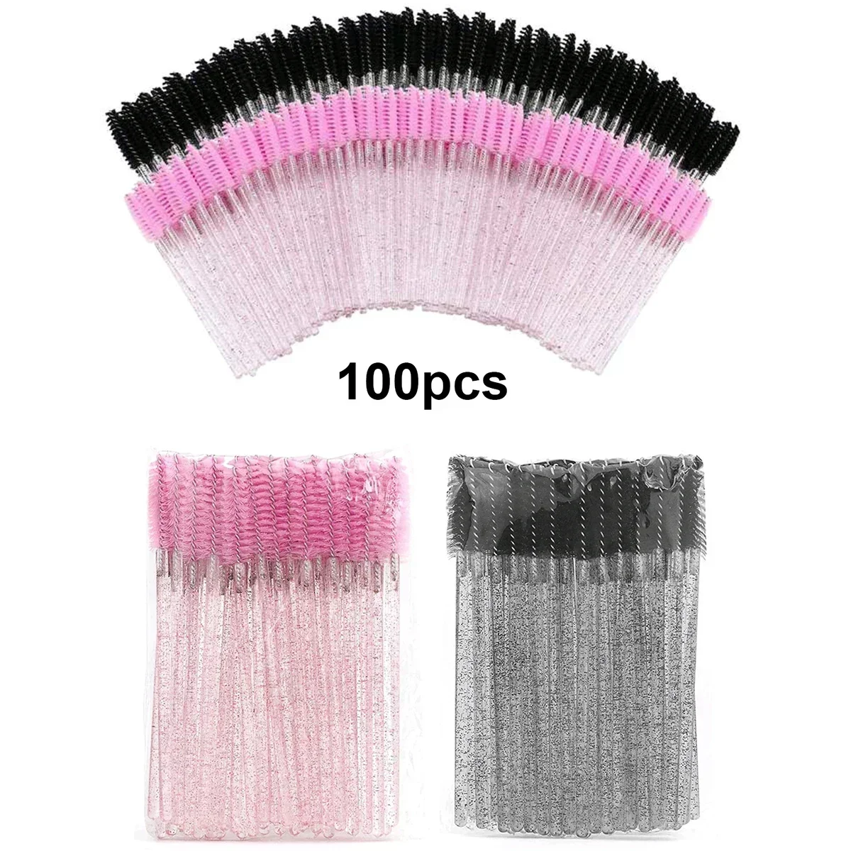 Makeup Brush Set - Atacado 100 pçs escovas de cílios