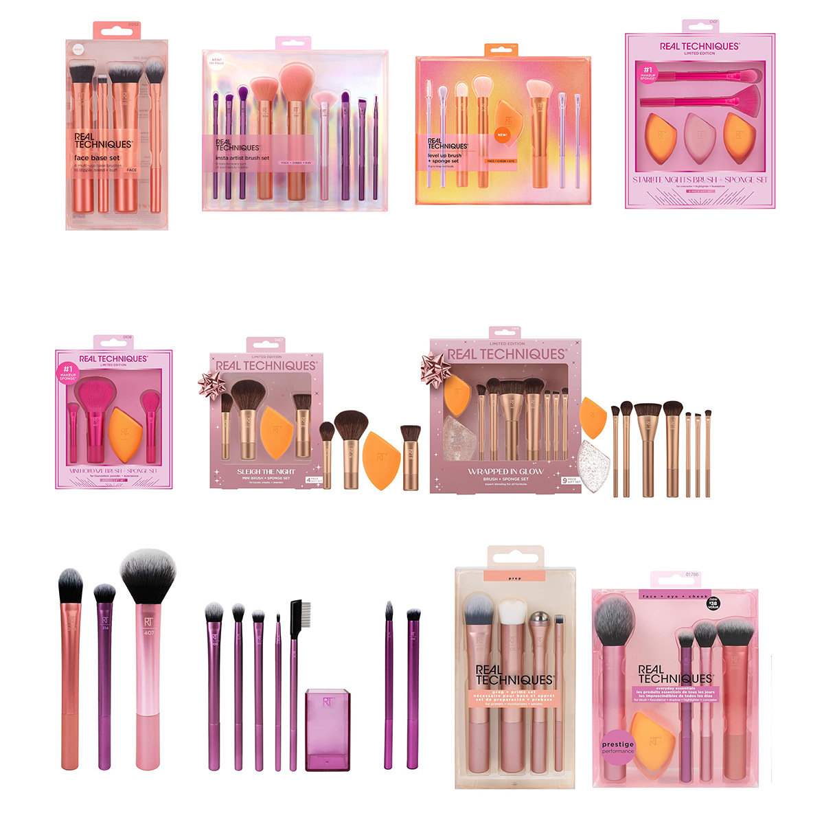 Beauty Makeup Eyeshadow - Conjunto completo de pincéis de maquiagem