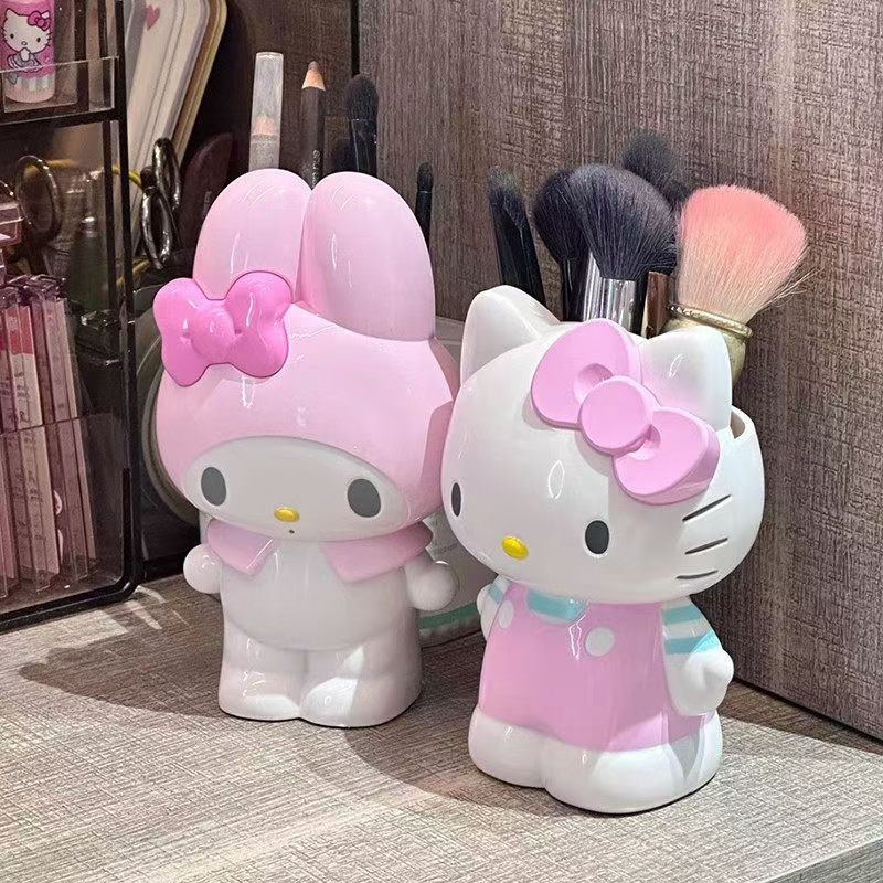 Beauty Makeup Salon - Porta-Canetas Anime Hello Kitty Melody, Organizador