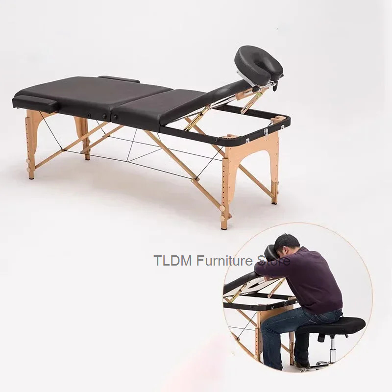 Beauty Makeup Chair - Cama Portátil para Salão de Beleza