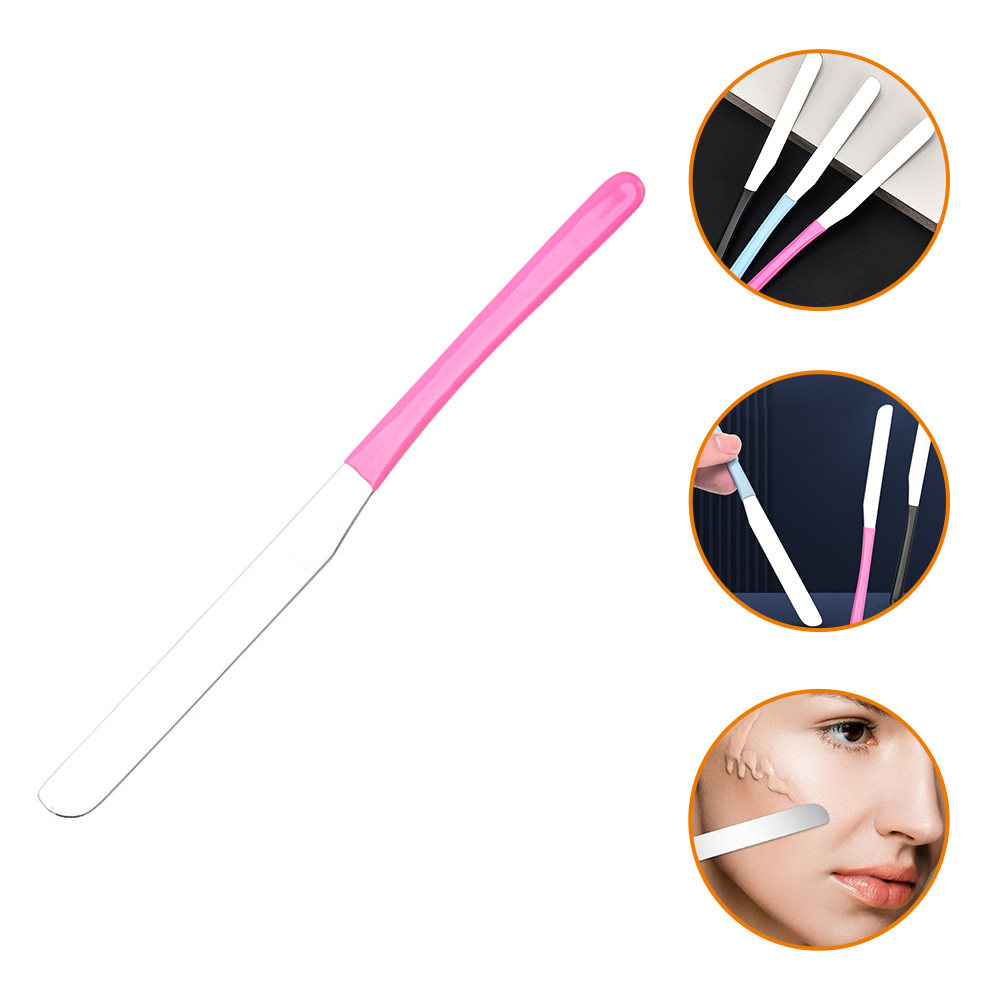 Beauty Makeup Tools - Espátula de Aço Inoxidável para Mistura