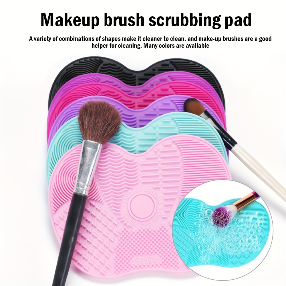 Makeup Brush Set - Almofada de limpeza de escova de