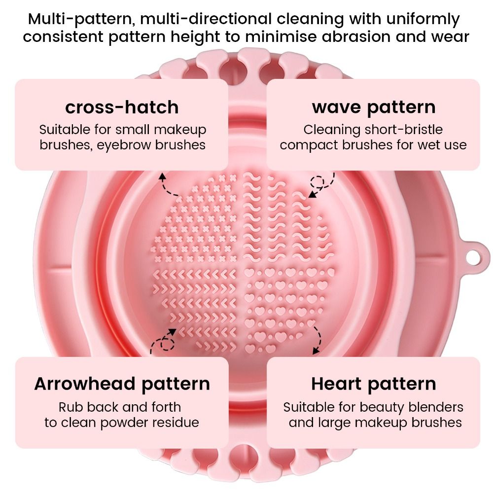 Makeup Brush Set - Tigela de Limpeza de Pincéis de