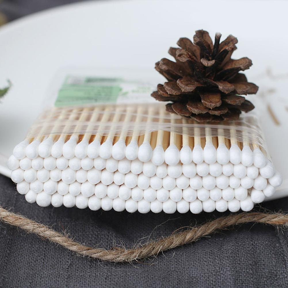 Beauty And Makeup - 10/100pcs cotonetes descartáveis para aplicação de