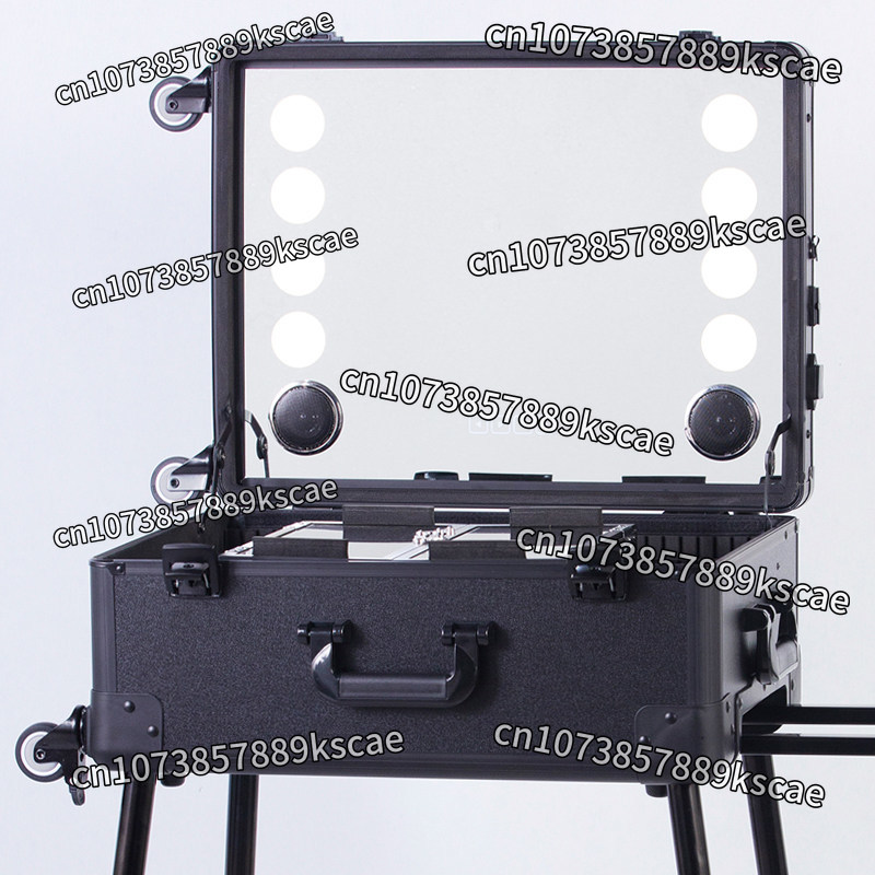 Beauty Makeup Trolley - Maleta de Maquiagem Profissional com Rodas,