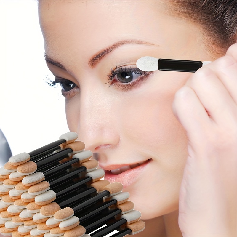 Beauty Makeup Salon - Aplicador de sombra descartável, 5/10 peças,