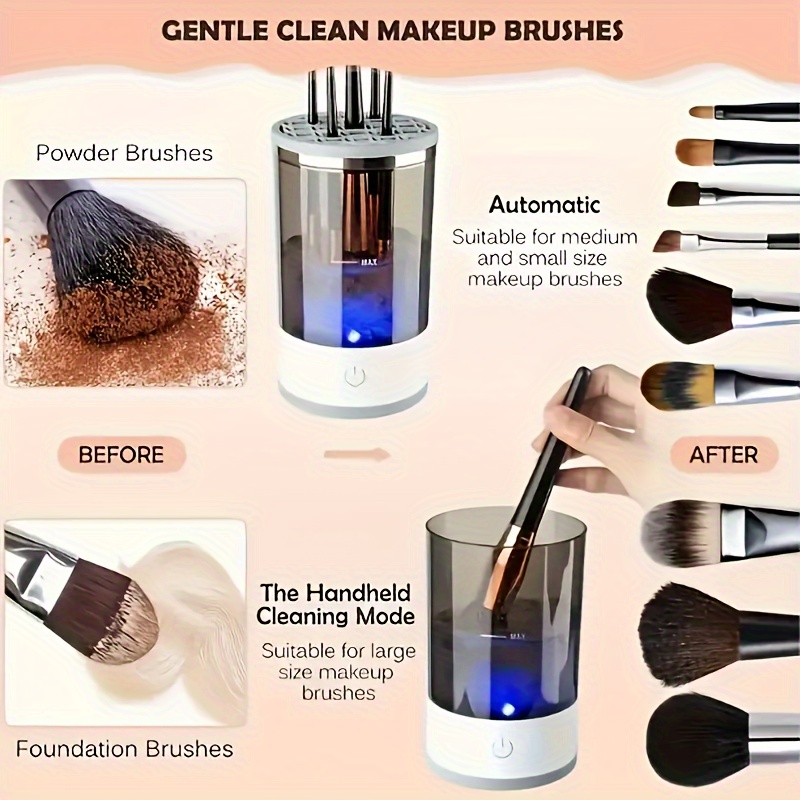 Limpador Automático Elétrico d - Beauty Makeup Eyeshadow avaliação e preço
