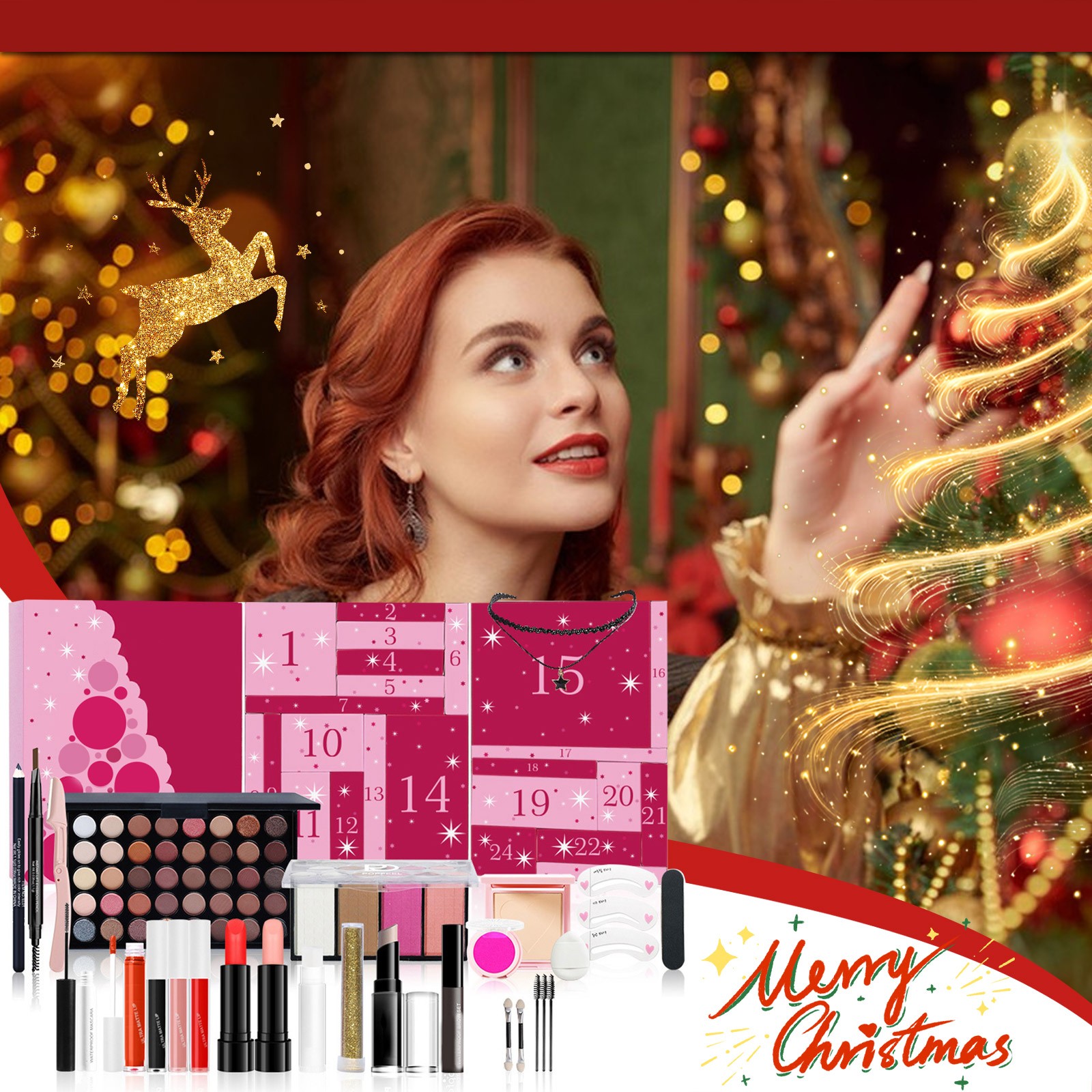 Meninas maquiagem calendário d - Beauty Makeup School avaliação e preço