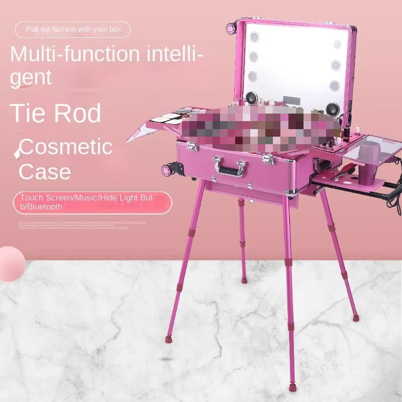 Maleta de Maquiagem em Liga de - Beauty Makeup Trolley avaliação e preço