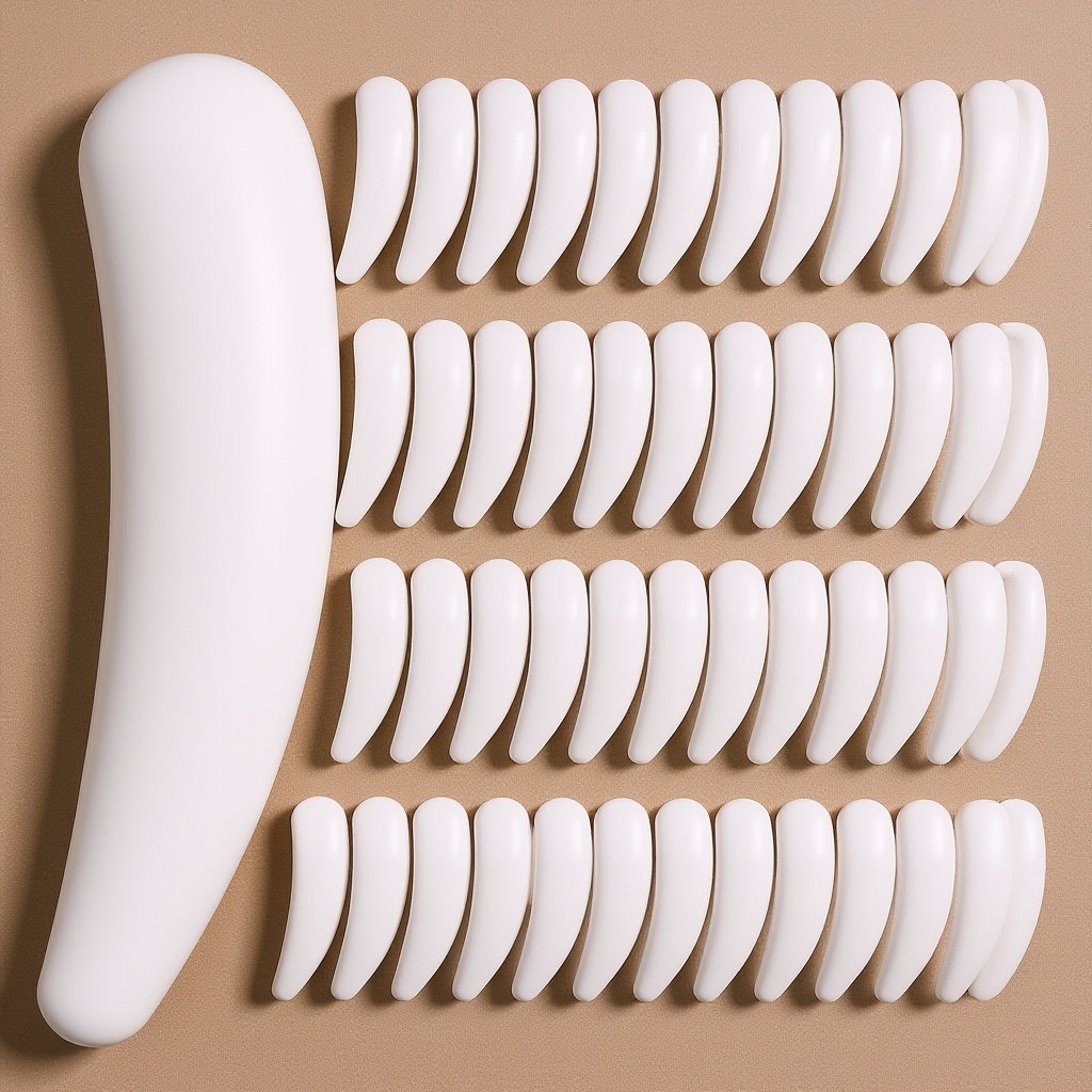 50 Peças Espátula Colher Facia - Beauty Makeup Tools avaliação e preço