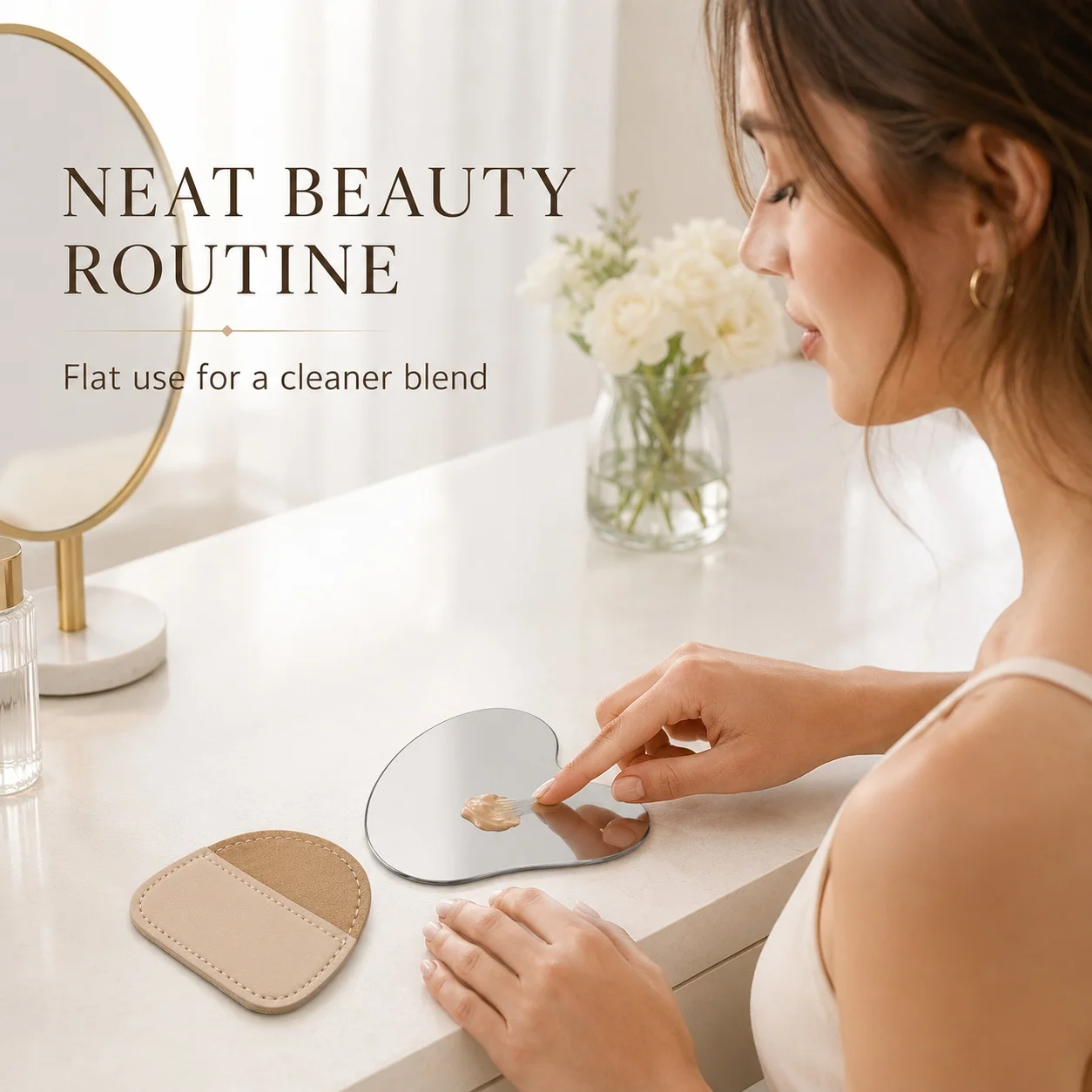 Paleta de Maquiagem em Aço Ino - Beauty Makeup Tools avaliação e preço