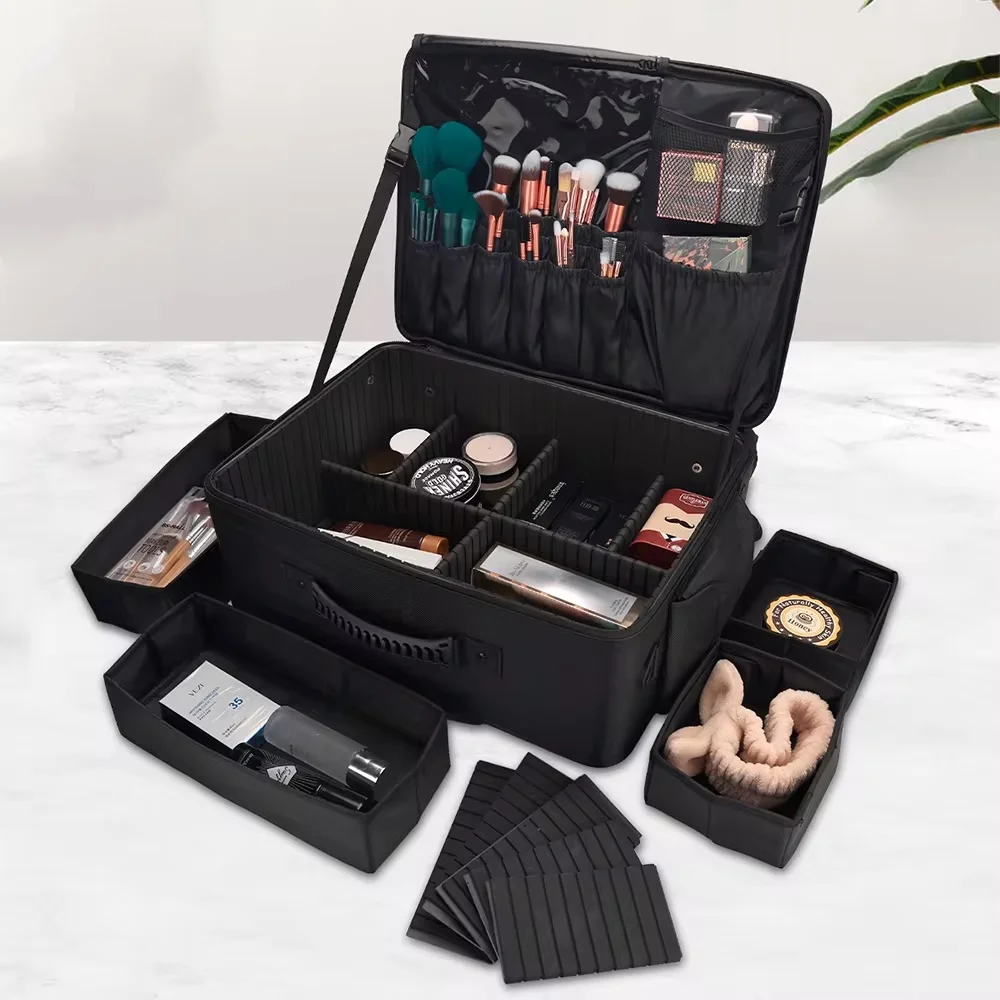 Maleta de Barbeiro Profissiona - Beauty Makeup Trolley avaliação e preço