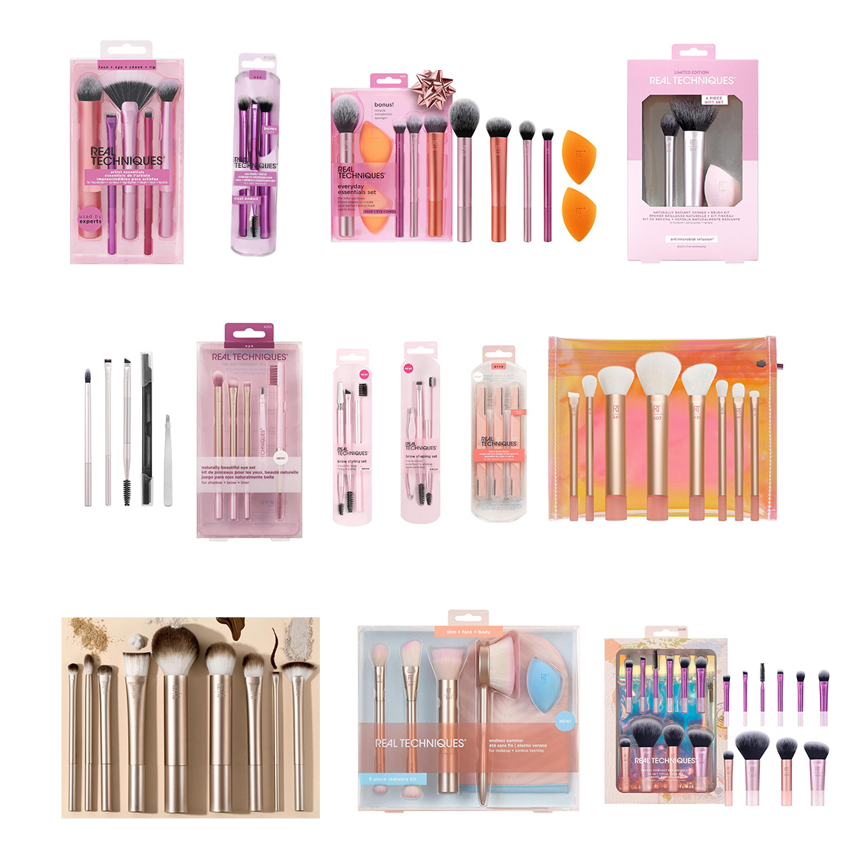 Conjunto completo de pincéis d - Beauty Makeup Eyeshadow avaliação e preço