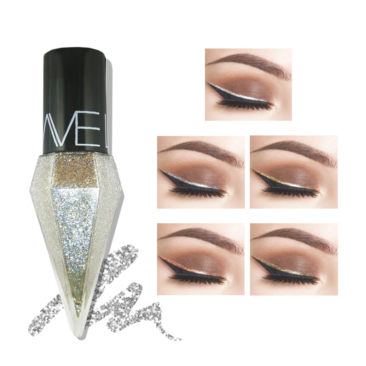 5 pc/set brilhante delineadore - Beauty Makeup Eyeshadow avaliação e preço