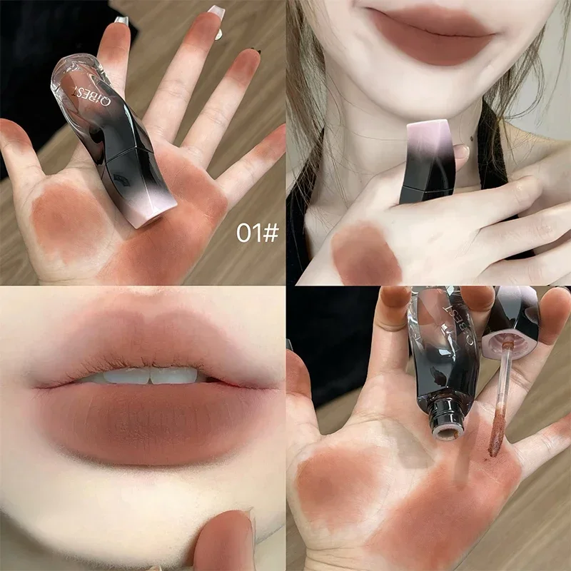 QIBEST Gloss Labial Matte em 4 - Beauty And Makeup avaliação e preço