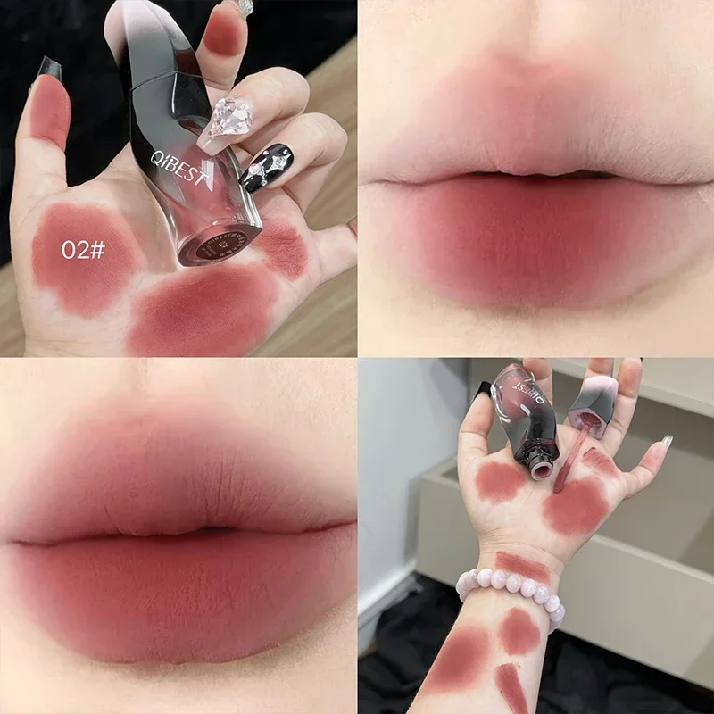 QIBEST Gloss Labial Matte em 4 - Beauty And Makeup avaliação e preço