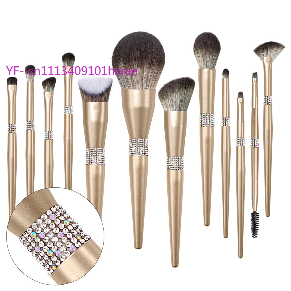 Conjunto de 12 Pincéis de Maqu - Makeup Brush Set avaliação e preço
