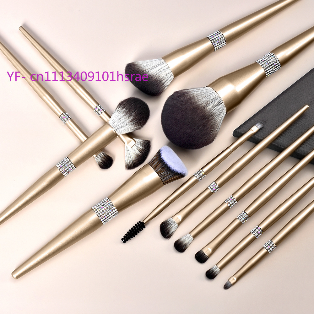 Conjunto de 12 Pincéis de Maqu - Makeup Brush Set avaliação e preço