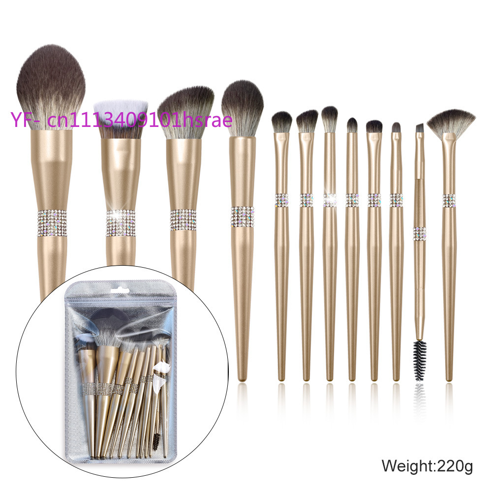 Conjunto de 12 Pincéis de Maqu - Makeup Brush Set avaliação e preço