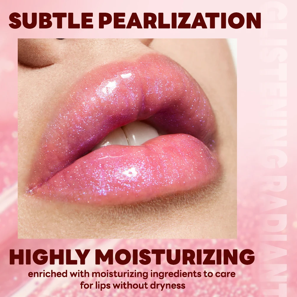 QIBEST Gloss Labial Perolado V - Beauty And Makeup avaliação e preço