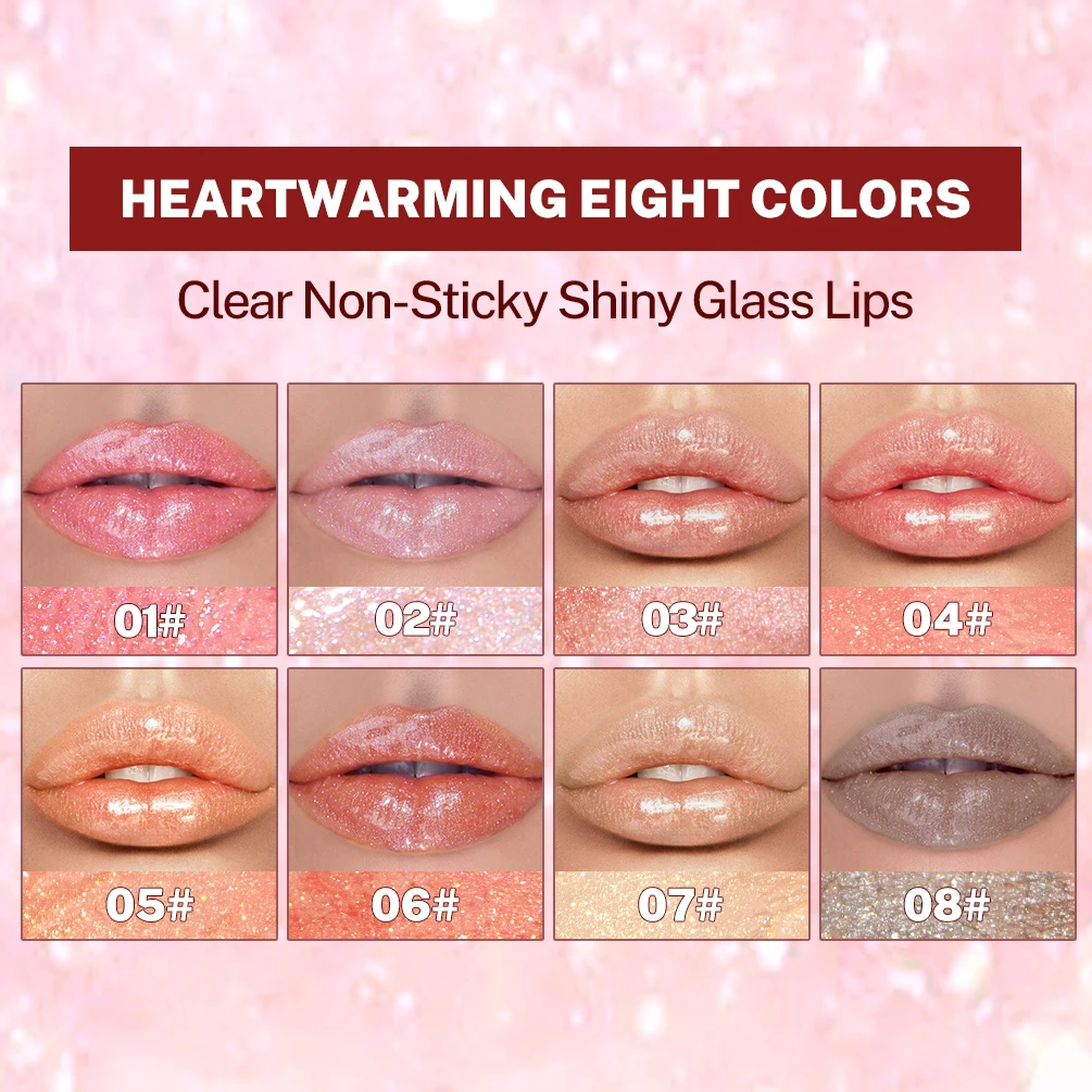 QIBEST Gloss Labial Perolado V - Beauty And Makeup avaliação e preço