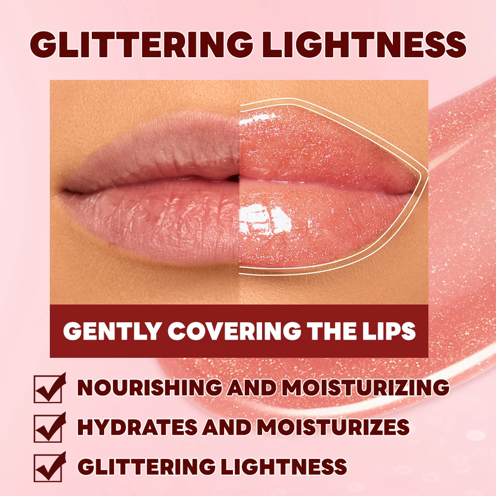 QIBEST Gloss Labial Perolado V - Beauty And Makeup avaliação e preço
