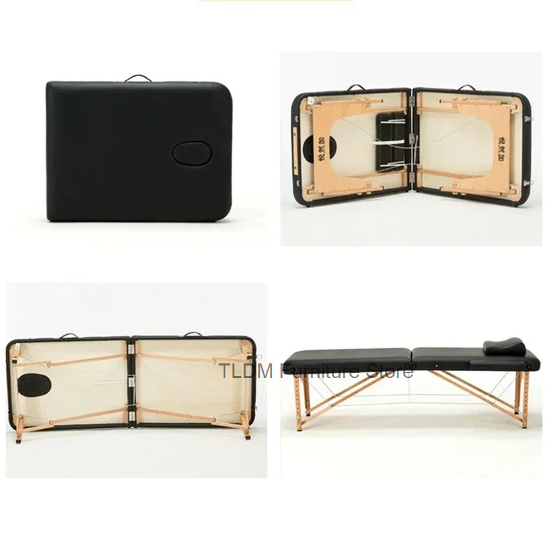 Cama Portátil para Salão de Be - Beauty Makeup Chair avaliação e preço