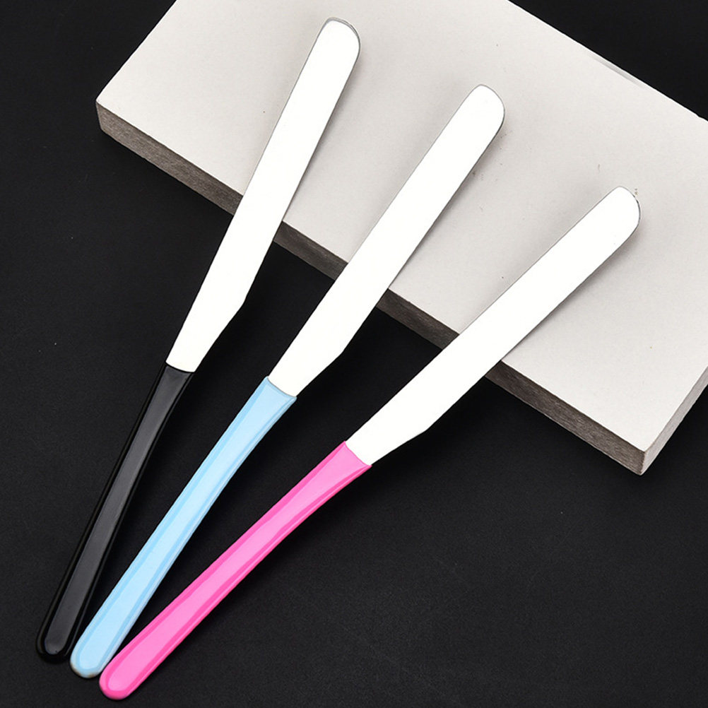 Espátula de Aço Inoxidável par - Beauty Makeup Tools avaliação e preço