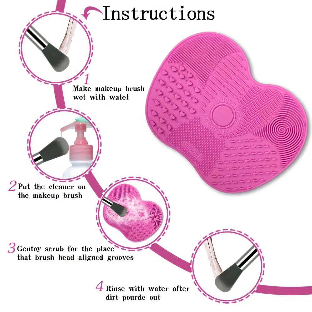 Almofada de limpeza de escova  - Makeup Brush Set avaliação e preço