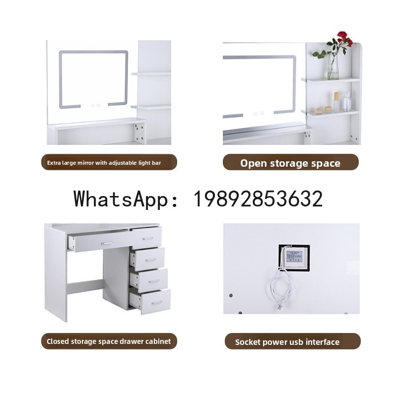Mesa de espelho para salão de  - Beauty Makeup School avaliação e preço