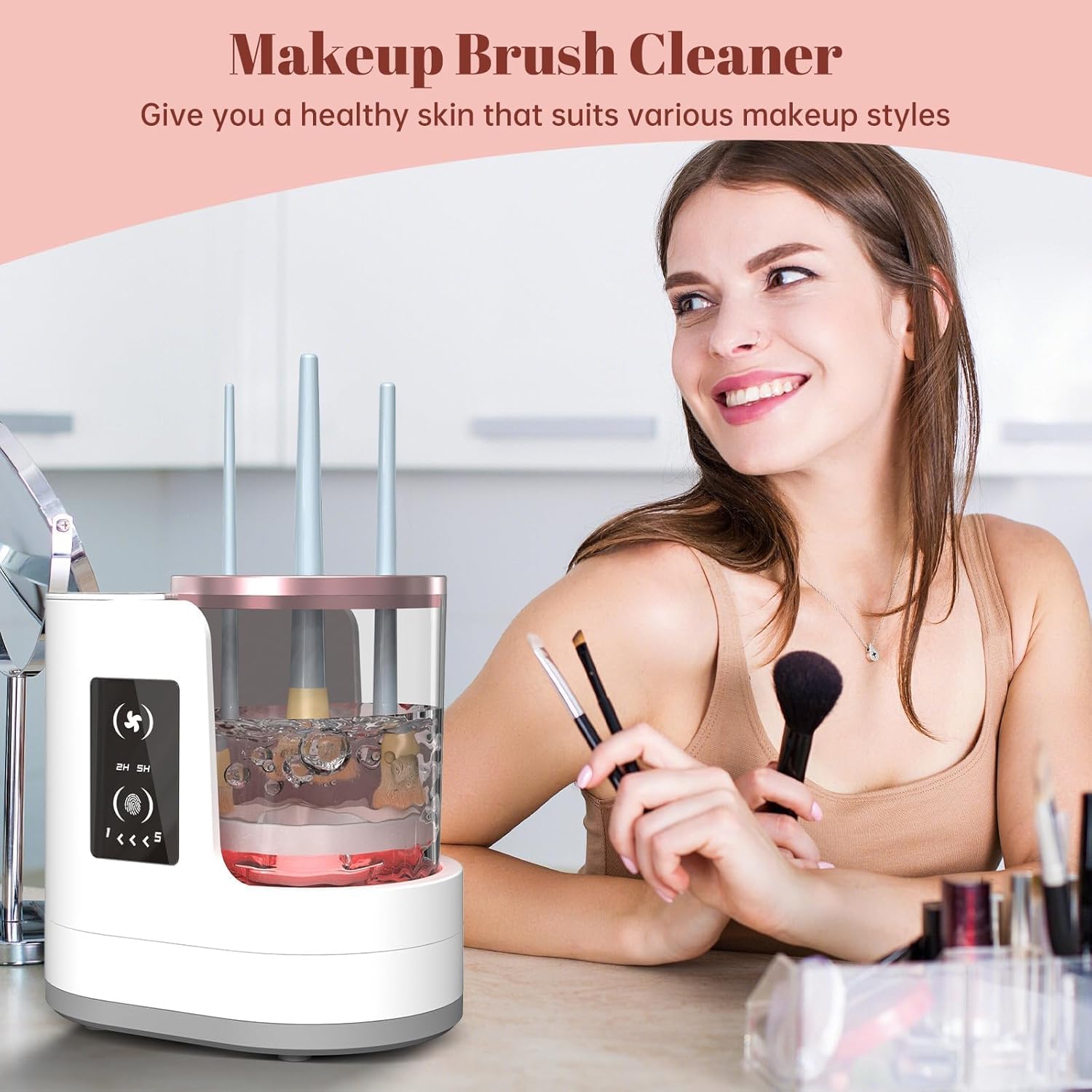 Máquina Automática Rotativa pa - Makeup Brush Set avaliação e preço