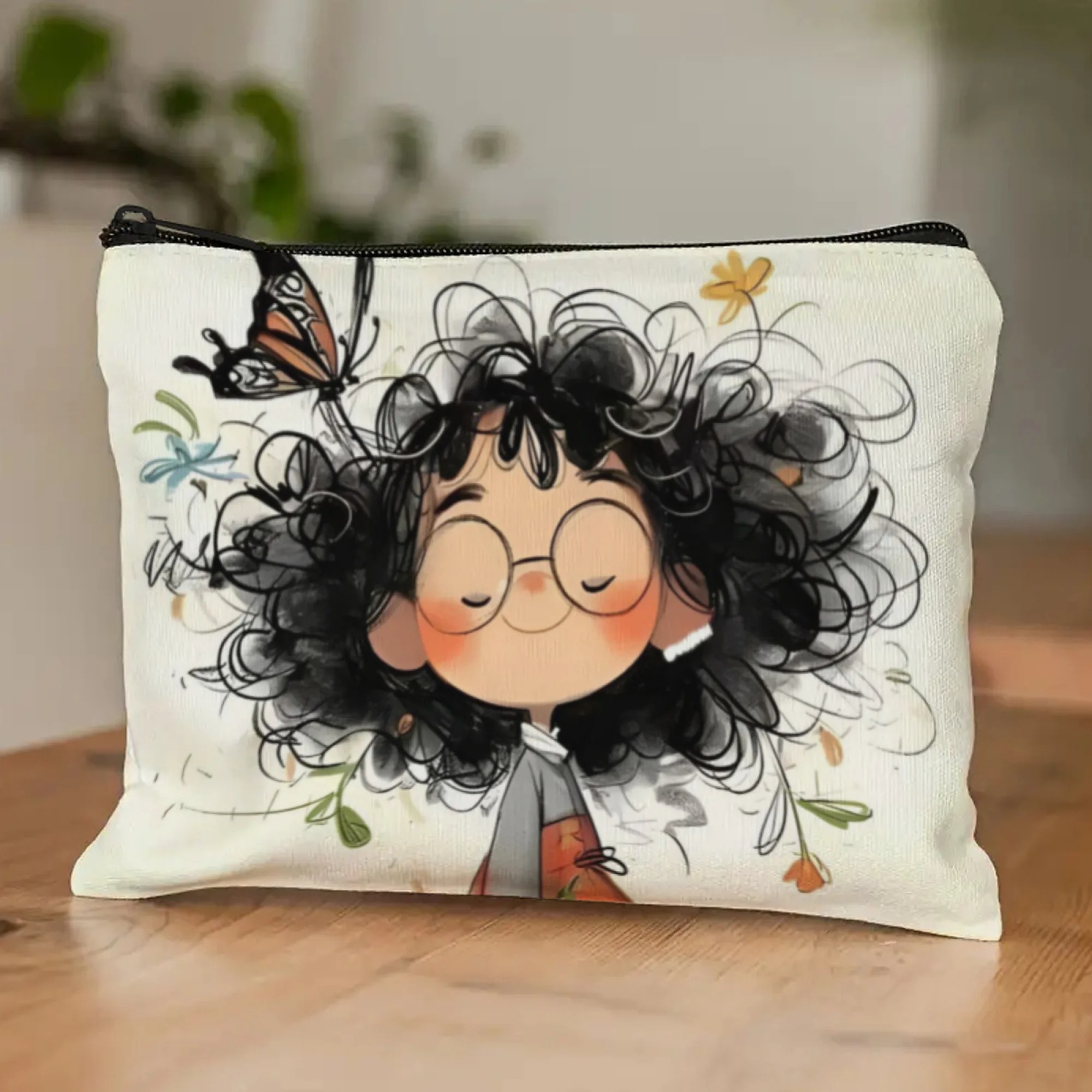 Menina dos desenhos animados s - Beauty Bag Makeup avaliação e preço