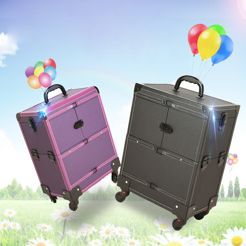 Nova Mala de Maquiagem Profiss - Beauty Makeup Trolley avaliação e preço