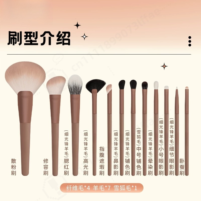 Conjunto de 12 Pincéis de Maqu - Beauty Makeup School avaliação e preço