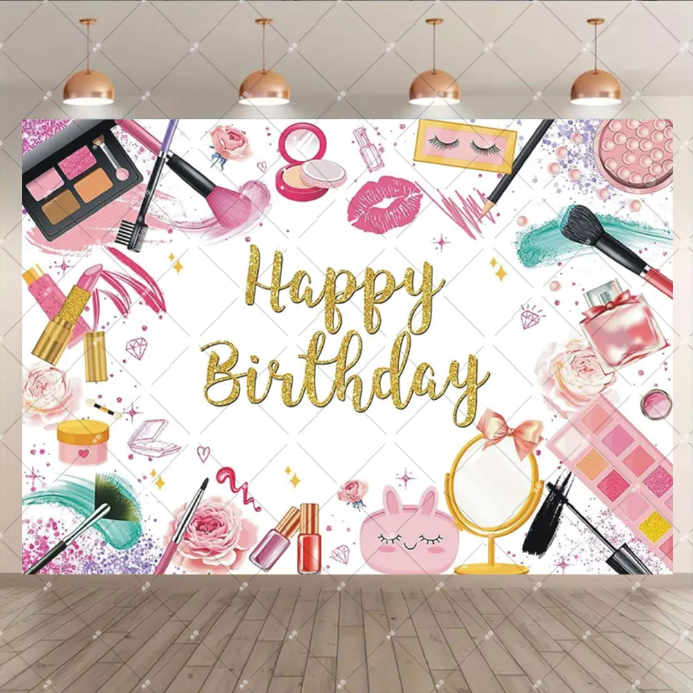 Rosa beleza maquiagem spa tema - Beauty Makeup School avaliação e preço