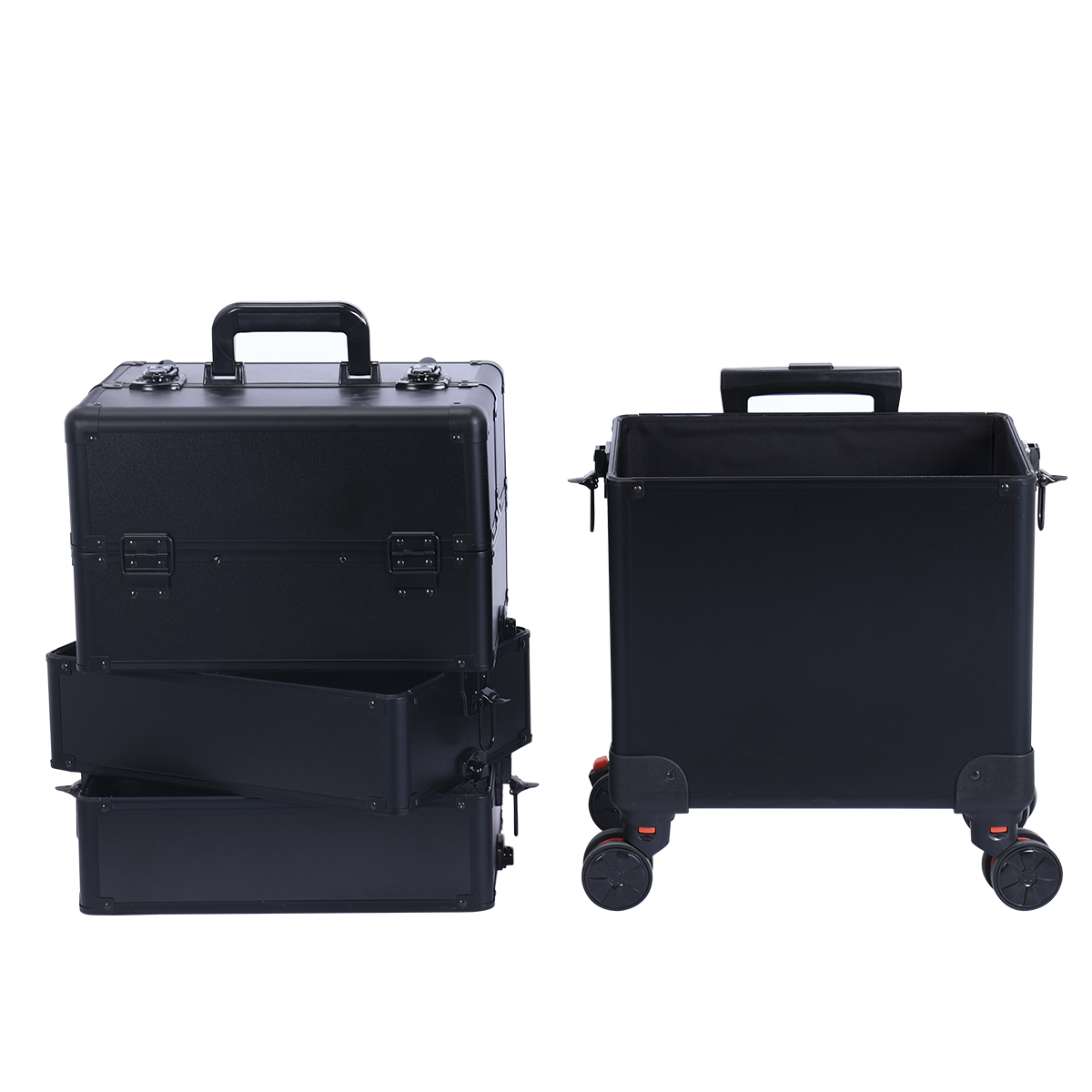 Estojo de maquiagem com rolame - Beauty Makeup Trolley avaliação e preço