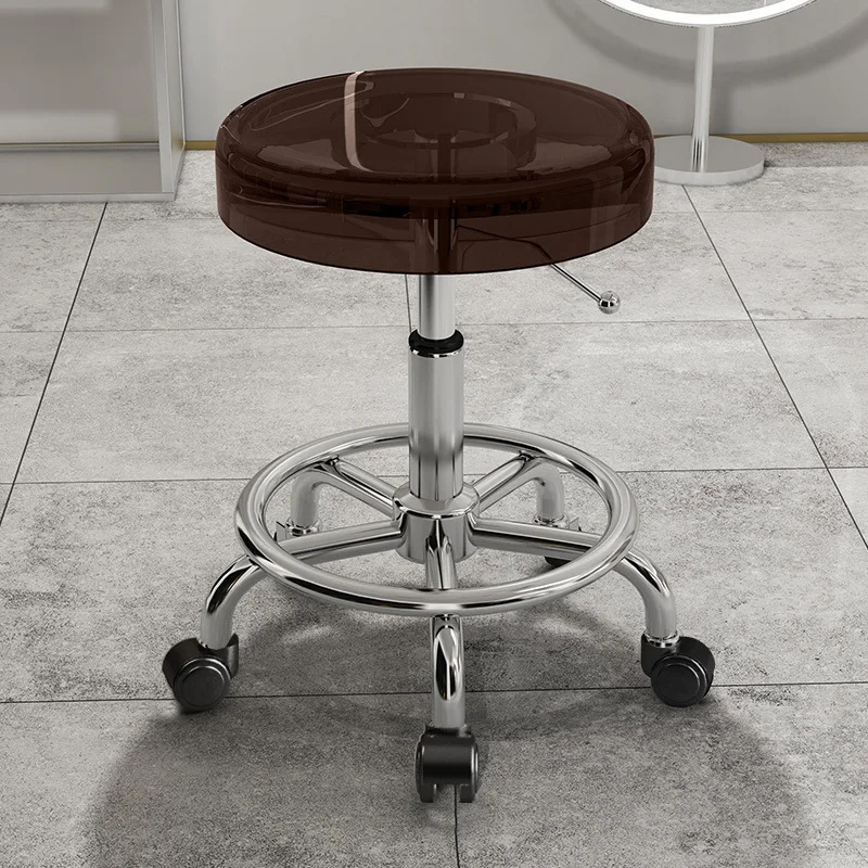 Cadeira giratória de aço inoxi - Beauty Makeup Chair avaliação e preço