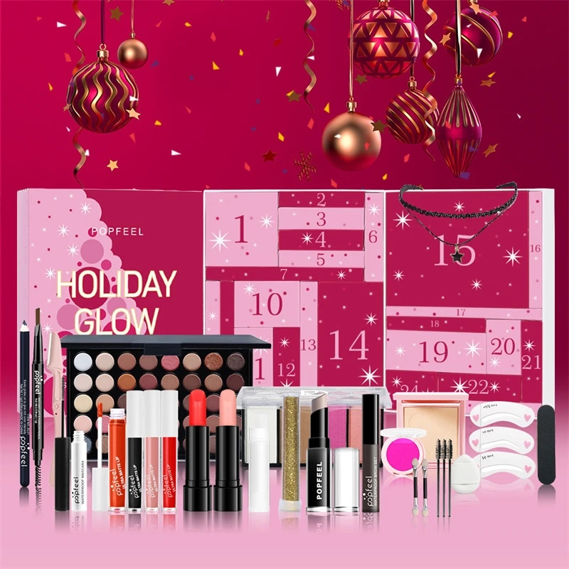 Conjunto de Maquiagem de Natal - Beauty Makeup School avaliação e preço