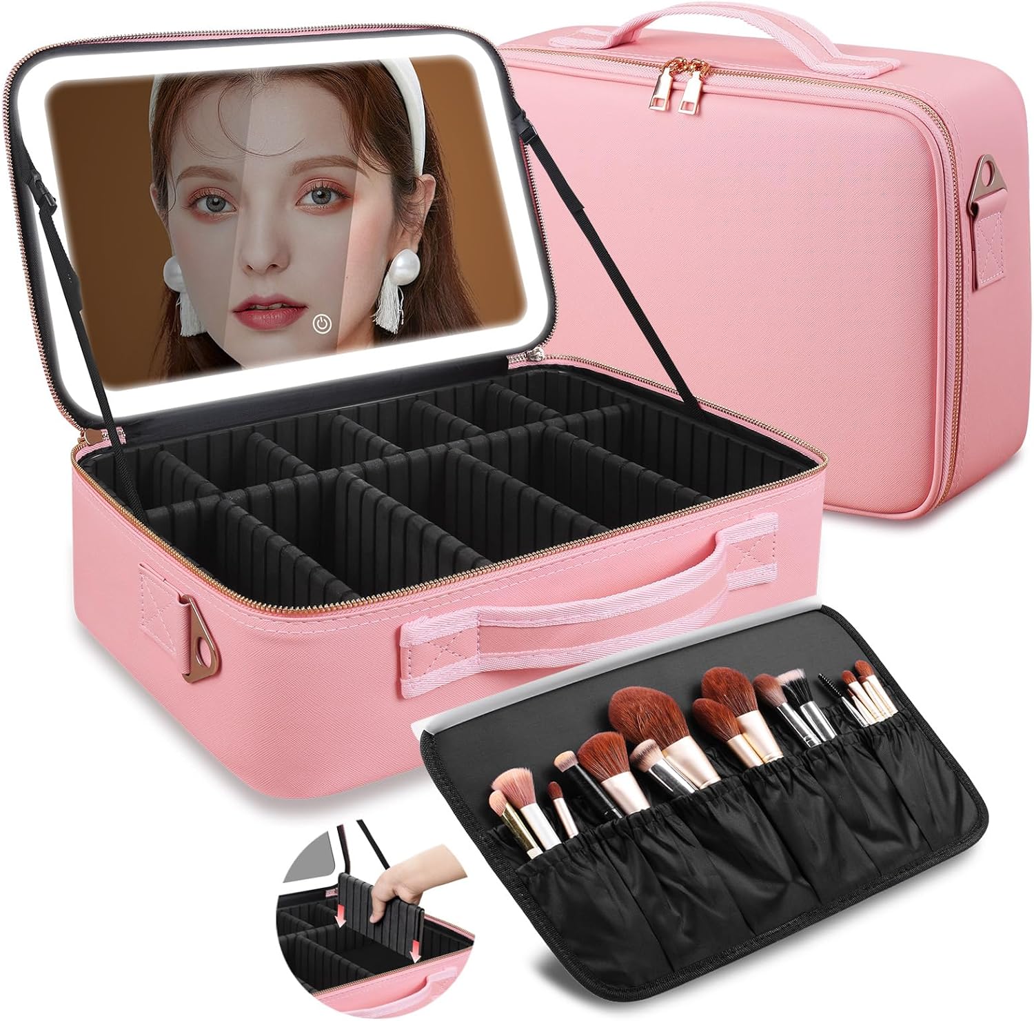 Bolsa de Maquiagem de Grande C - Beauty Bag Makeup avaliação e preço
